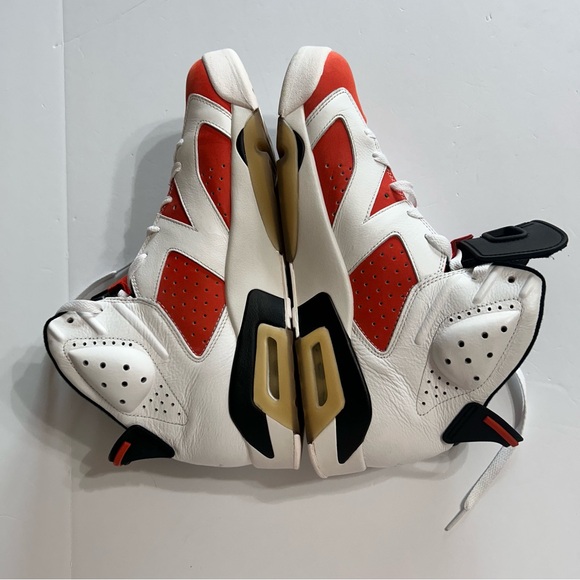 Air Jordan 6 Retro Gatorade Shoes Sneakers Like Mike Orange 384664-145 Sz 12 - Picture 11 of 13